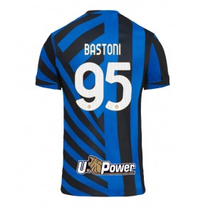 Inter Milan Alessandro Bastoni #95 Hemmatröja 2024-25 Kortärmad